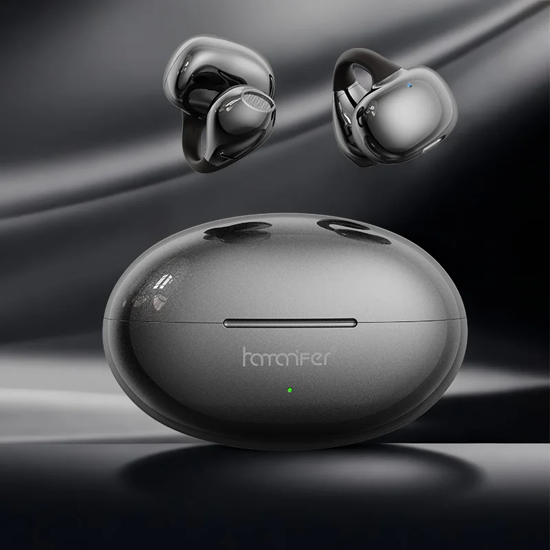 

Hamanfer HM11 Bluetooth Headphone Ear Clip Open True Wireless Non-In-Ear Sport Call Noise Reduction Stereo Suitable For IPhone