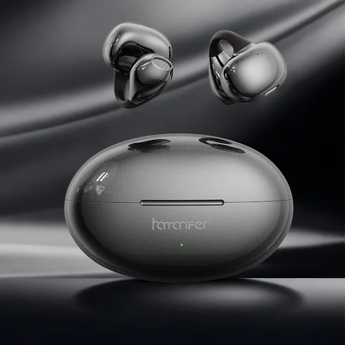 Hamanfer HM11 auriculares Bluetooth Clip de oreja abierto verdadero inalámbrico no intrauditivo llamada deportiva reducción de ruido estéreo adecuado para IPhone