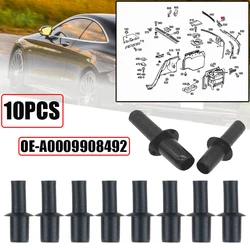 10Pcs Plastics Fasteners Clips A0009908492 For Mercedes-Benz S202 CL203 W203 CL203 A208 A209 S210 S211 W210 C215 W220 270 CDI