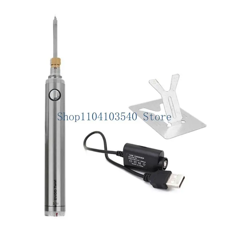 02DC Soldering Iron Set Upgraded DC5V 8W Soldering Iron Pen VoltageAdjustable 1300mA
