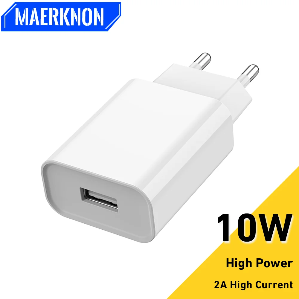 USB Charger 5V 2A Power Adapter Travel Universal Mobile Phone Charger For iPhone Samsung Xiaomi Redmi Lg EU/US Wall Charge Plug