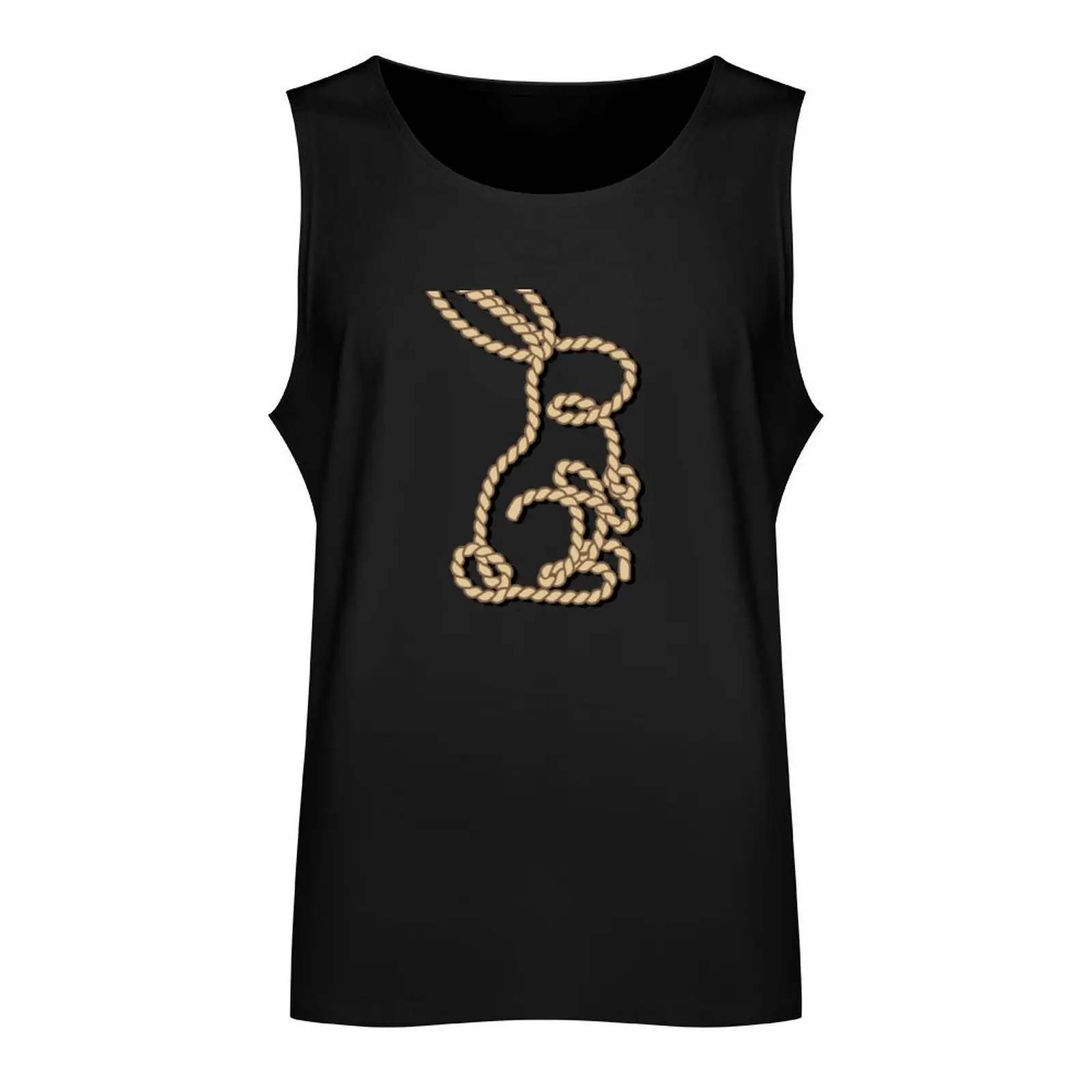 Rope Bunny Submissive BDSM (no text) Tank Top singlet for men Men sleeveless tee sleeveless Men's t-shirts Japanese t-shirt