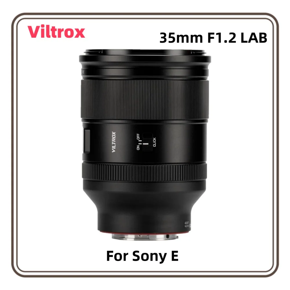 

Полнокадровый объектив Viltrox 35 мм F1.2 LAB FE для крепления Sony E с большой диафрагмой и двойным плавающим фокусом 35 мм f/1.2 FE HyperVCM Motor