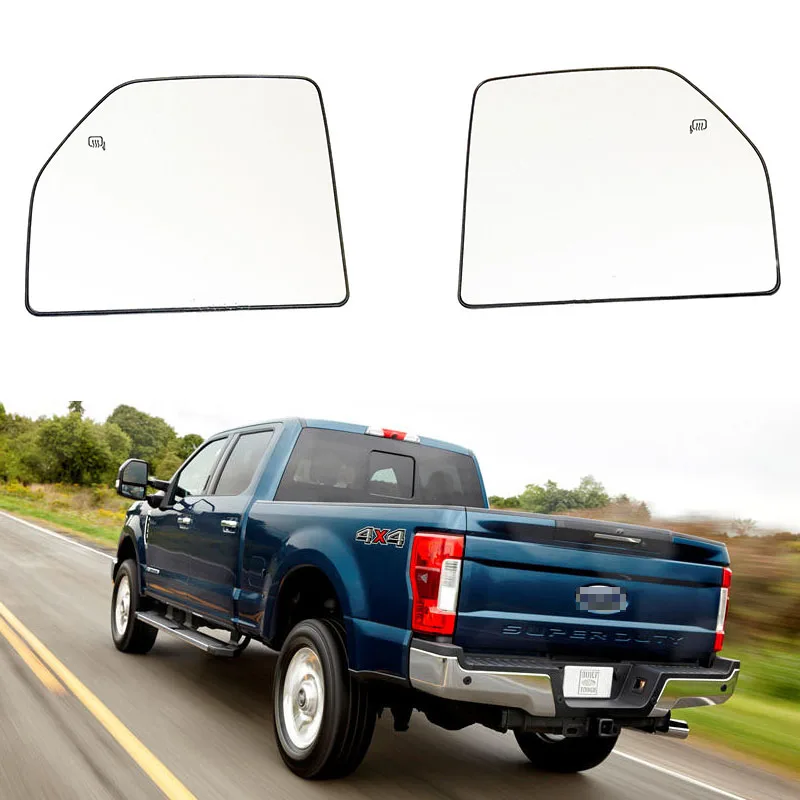 

Auto Accessories Heated side mirror Glass Rearview mirror lens FL3Z17K707R FL3Z17K707G Left/right for Ford F150 F250 F350 2015 2