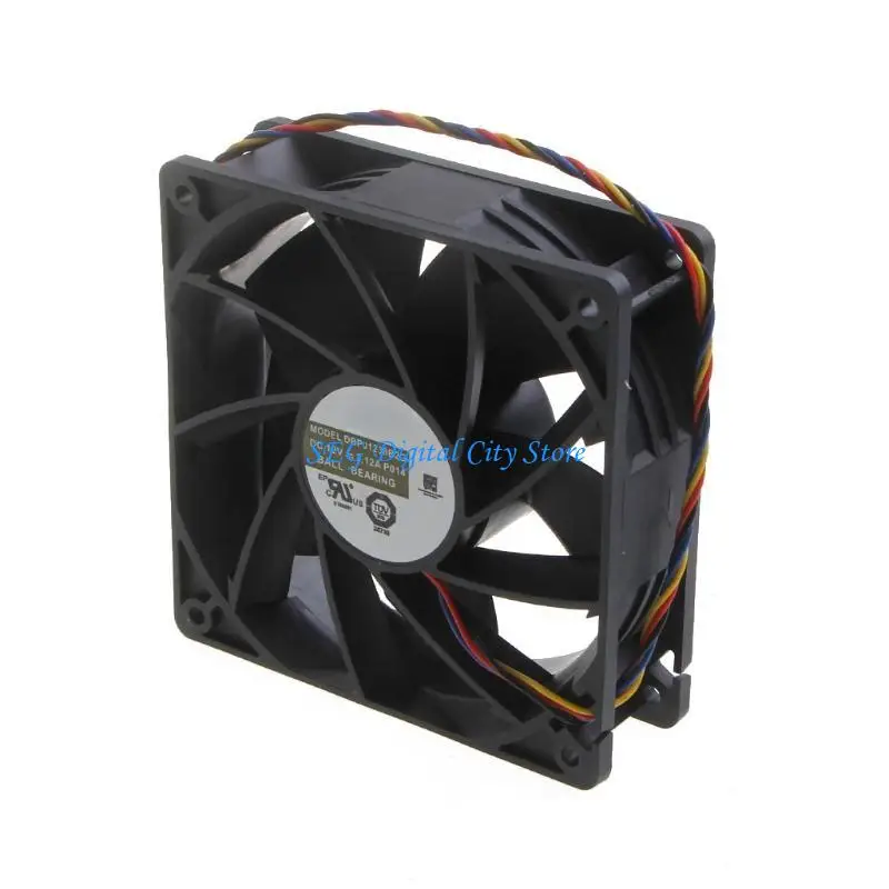 U75B 7500 rpm Brushless Cooling Fan DBPJ1238B2G CPU Cooling PWM 4P 12V 3.