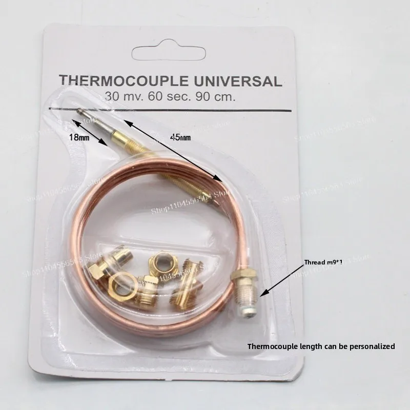 Kitchenware Thermocouple, Safety Induction Wire Temperature Probe M9s for Cooking Pot