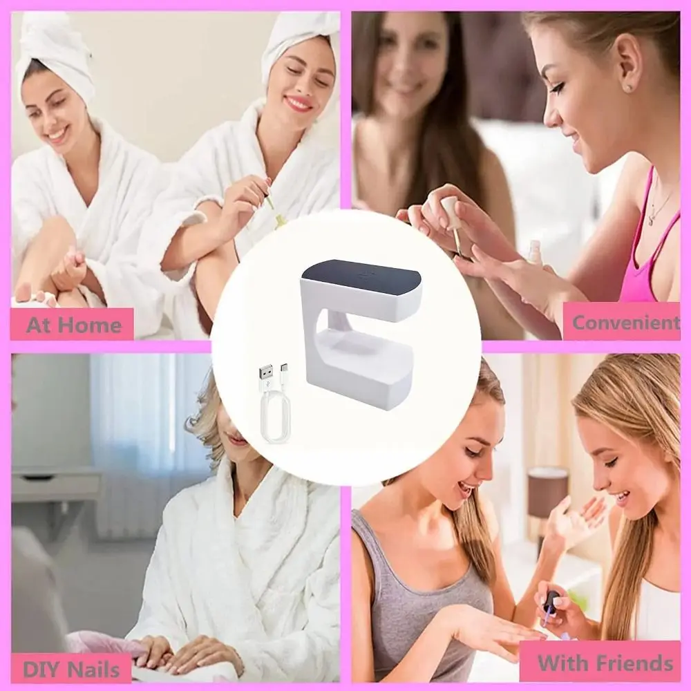 Hot 24W Mini LED Nail Lamp Quicky-Dry Nail Light Timer UV Lamp UV Light Portable Nail Tools for Nails