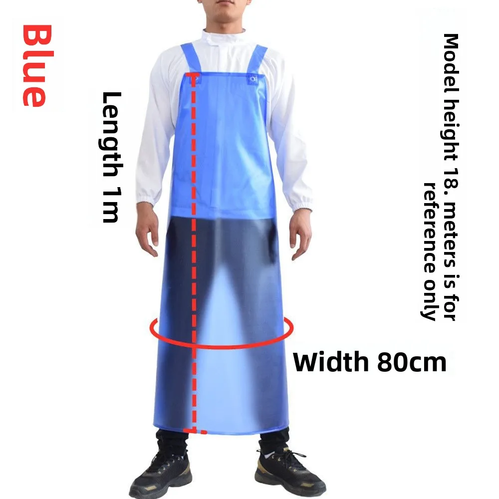 Tablier en pierre résistant à l'usure, imperméable, résistant à l'huile, propre, résistant aux acides et aux alcalis, extension industrielle, taille en cuir souple épais