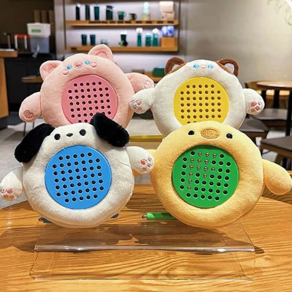 

Cartoon Drawing Board Keychain Lovely Cute Animal Shape Stuffed Toy Key Ring Funny Plush Kawali Dolls Backpack Pendant