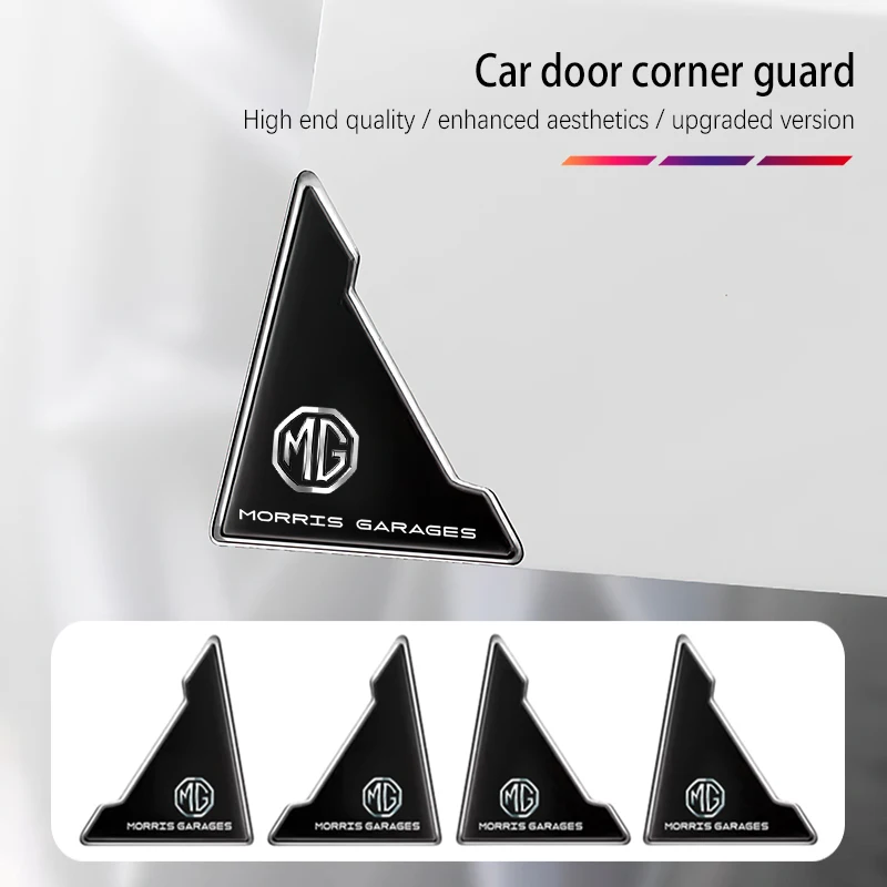 Transparent Car Door Corner Anti‑Scratch Protective Guard Sticker For MG4 MG5 MG7 MG ZS MG HS MG3 MG ONE MG Cyberster Automobile