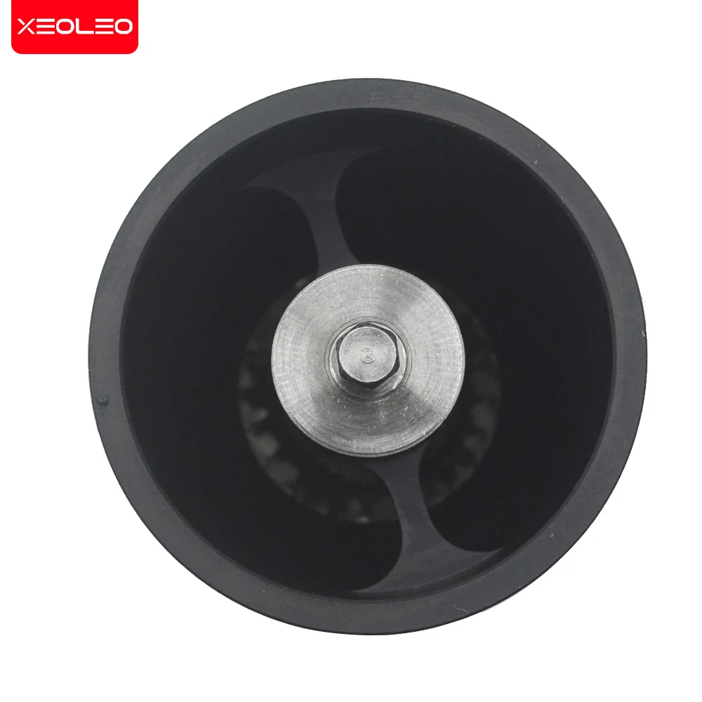 XEOLEO-molinillo de café portátil, 28g, 38mm, acero inoxidable, 6 estrellas, molinillo de mano para filtro, máquina de café expreso, molienda manual