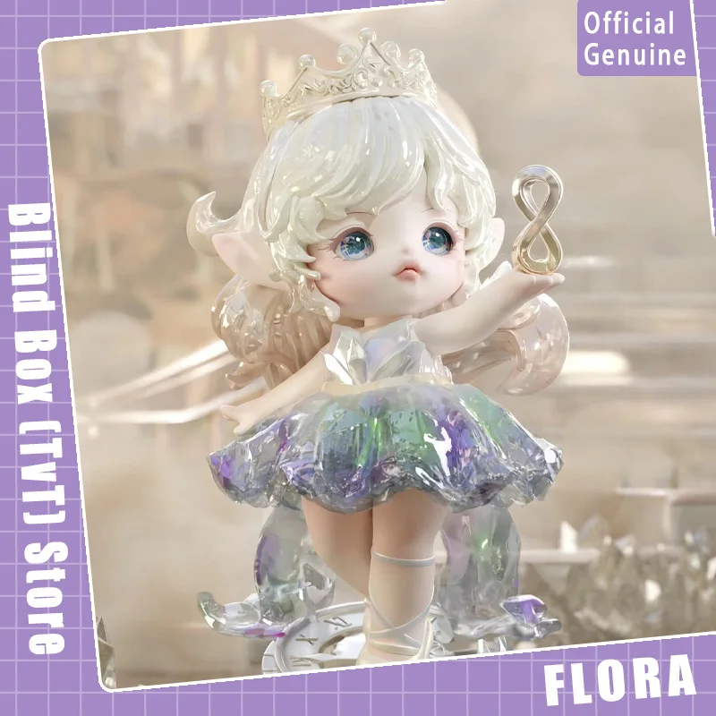 Original FLORA Time Eternity Serie Blind Box Sammlerstück Kunstfigur Schreibtisch-Dekoration Handgefertigte Actionfigur Geschenk für Feiertage
