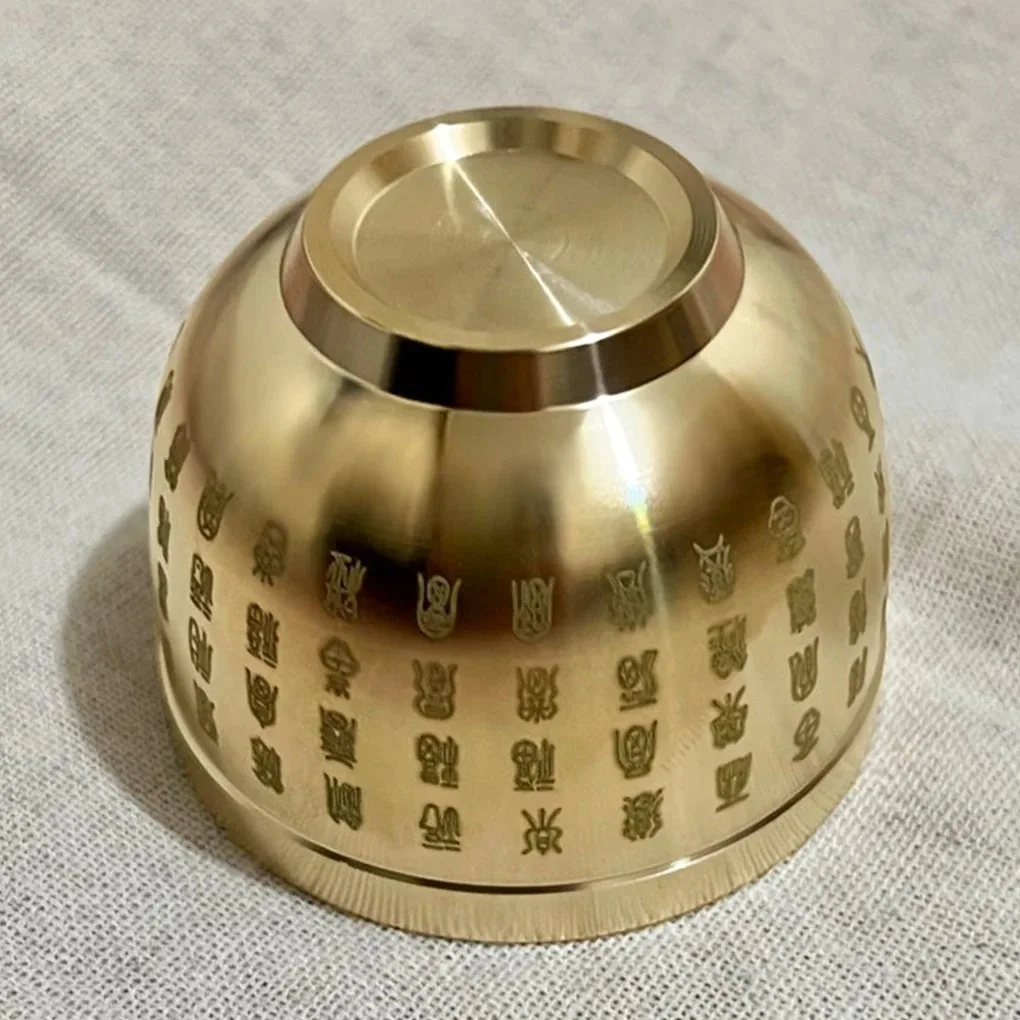 الذهب فنغ شوي مائة بركات السلطانية اتقان غرامة هدايا ذات مغزى مواد النحاس رائعة صغيرة 4.5 سنتيمتر/6 سنتيمتر