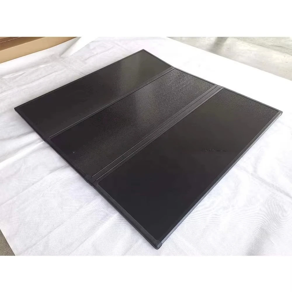 عالية الجودة الألومنيوم اكسسوارات السيارات لاقط الصلب ثلاثي أضعاف شاحنة غطاء السرير غطاء تونيو ل Ram 1500 2500 3500 6.4 ''السرير #4