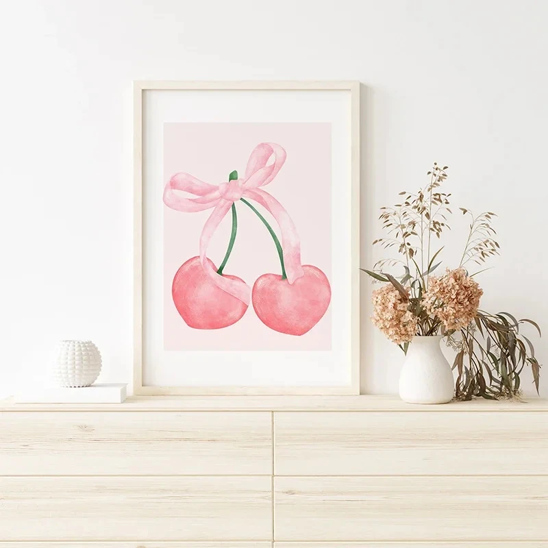 مجموعة فنية جدارية عصرية بأقواس وردية مكونة من 3 ملصقات بريبي بألوان مائية لديكور شقة الكلية وديكور جدار غرفة النوم #2