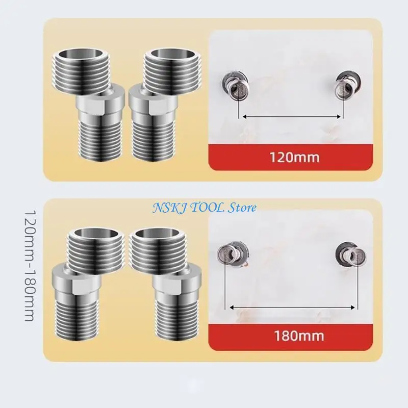 L8RC Flexible Shower Mixer Valves 360 Degree Rotate for Diverse Bathroom Environment