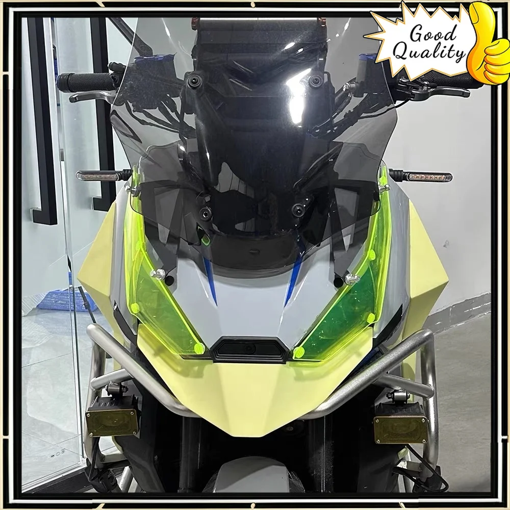 Suitable for Zontes 368g modified accessories headlight protective shell headlight color cover headlight color cover PC