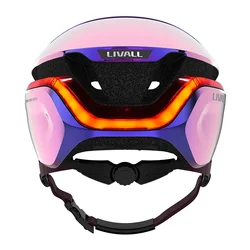 2022 popular fall detection EVO21 smart helmet bike smart urban helmet with led light