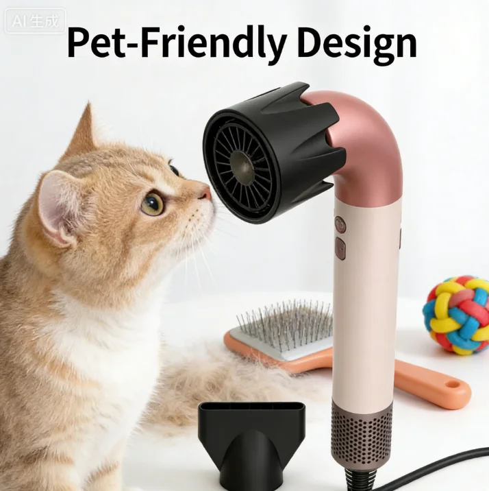 

Super Leafless Hair Dryer: Negative Ion Electric Blow Dryer, Anion Tool for Quick Drying & Personal Hair Styling