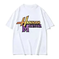New Hannah Montana Tee Women Modern Style Graphic T Shirt Girl Funny Streetwear Japanese Clothes Y2k Clothes  Women Clothing