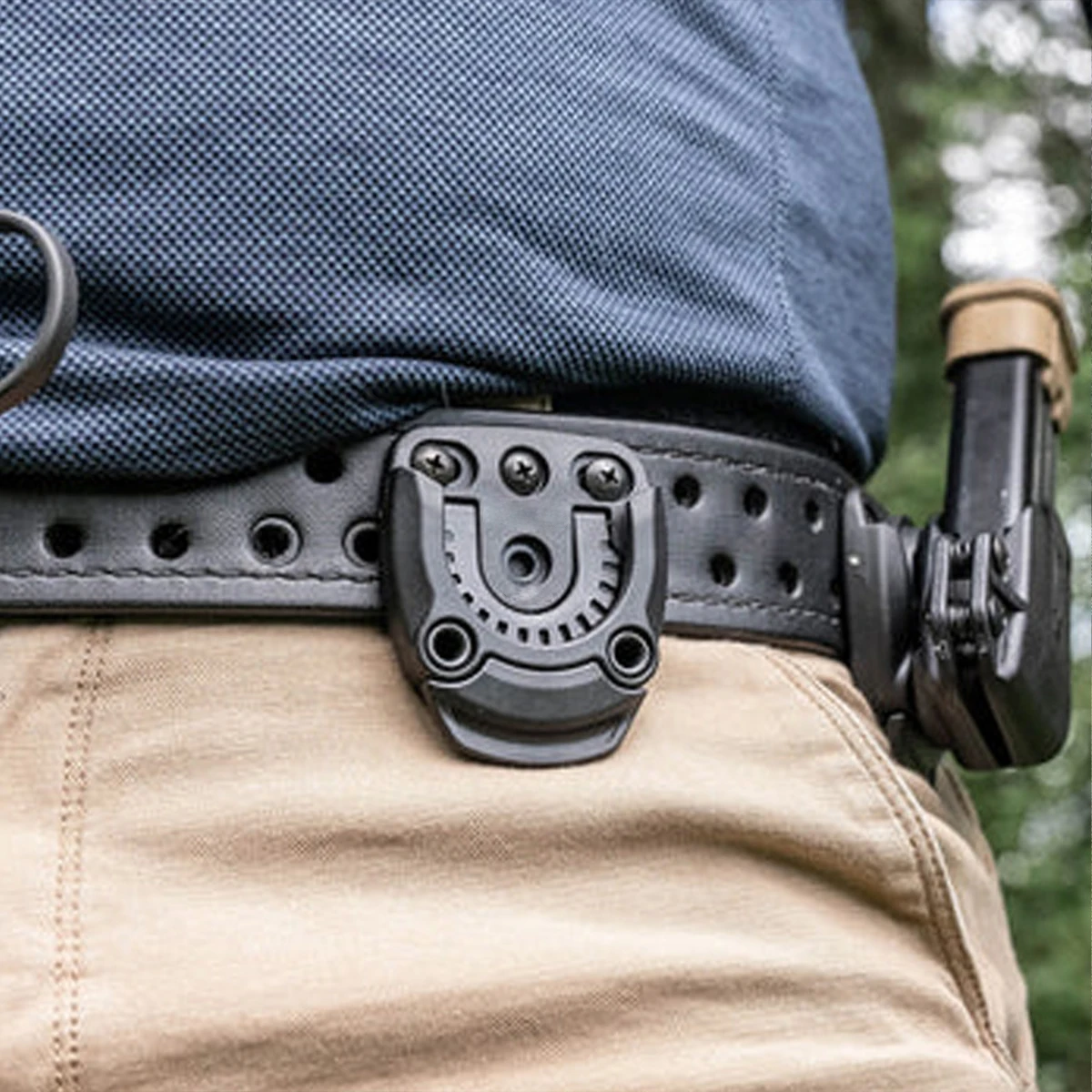 Taktische Jagdwerkzeuge, Holster-Adapter, Mini-Schnellverschluss-Montagesystem - 360-Grad-Rotation, Taktische Hüfttasche – Detail 6
