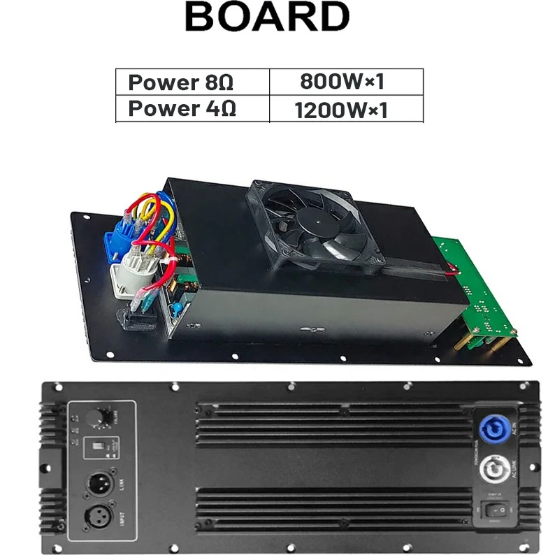 For PDA1001 + PRE speaker bass digital power amplifier ultra-low front subwoofer module power amplifier