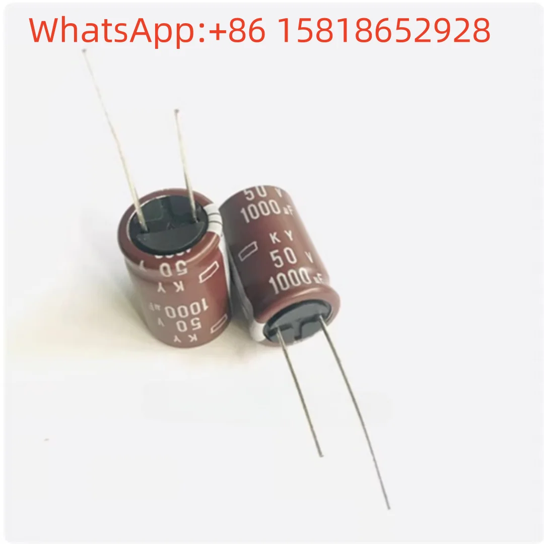 

5pcs 50V1000UF 16X25 Black Diamond KY Series High-Frequency Long-Life 1000UF 50V Electrolytic Capacitor