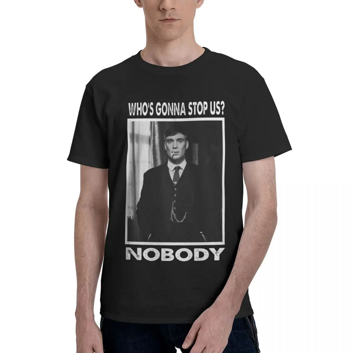 Peaky Blinders Nobody Gonna Stop Us T Shirts Graphic Y2K Gifts Cotton T Shirts For Men Women Clothes