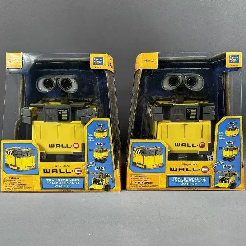 Thinkway-Jouets Transformers WALL-E pour Enfants, Figurine d'Action Robot, Modèle de Jouet, Cadeau de Noël pour Enfants, Collection Originale, En Stock