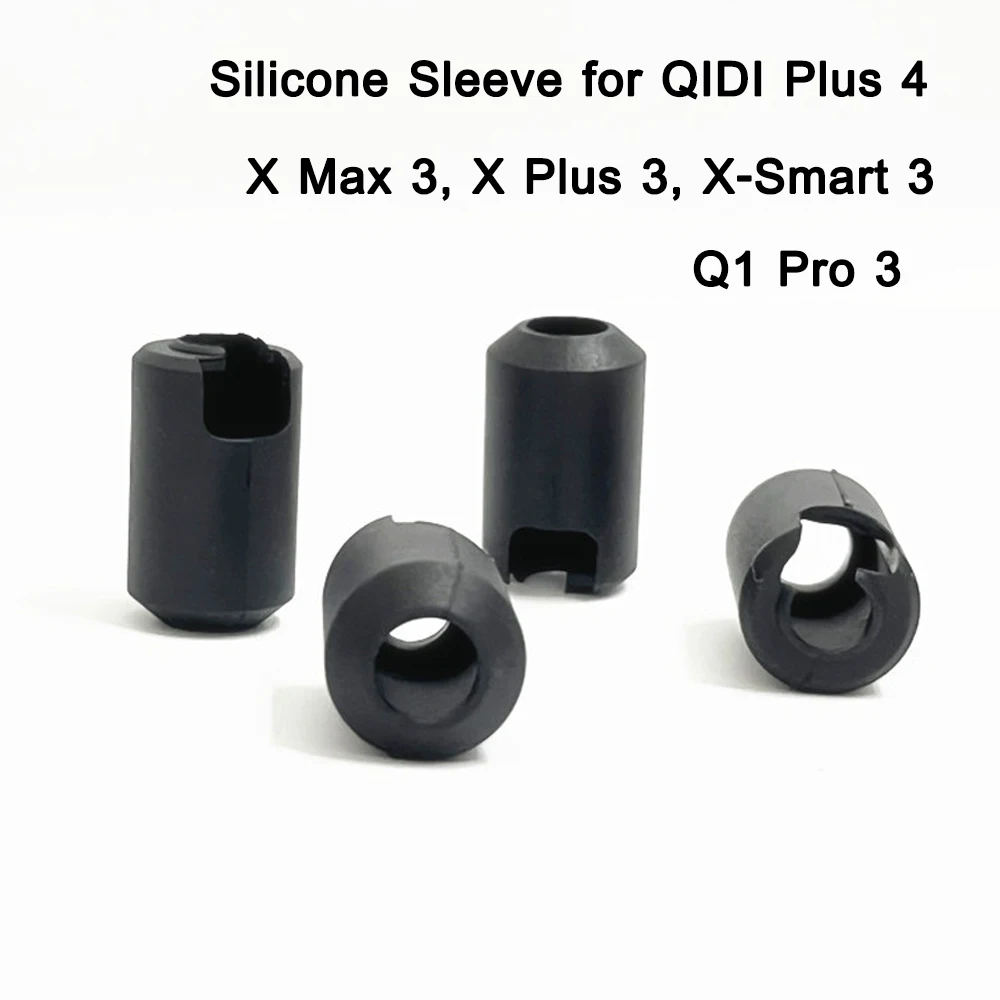 Silicone Sleeve for Qidi X Max 3, Plus 3/4, Smart 3, Q1 Pro 3, Hotend Protector Cover Case Silicone Socks Sleeve
