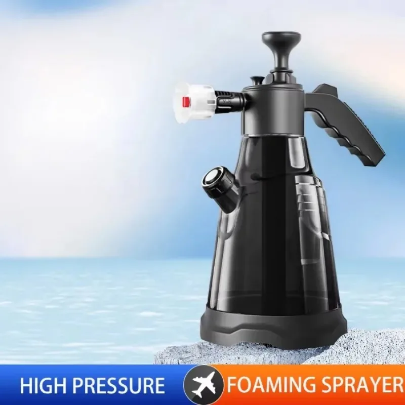

2.3L Car Wash Spray Bottle & PA Pot - Built-in Brush, Household High-Pressure Water Gun, Foam Artefact & Car Wash Liquid
