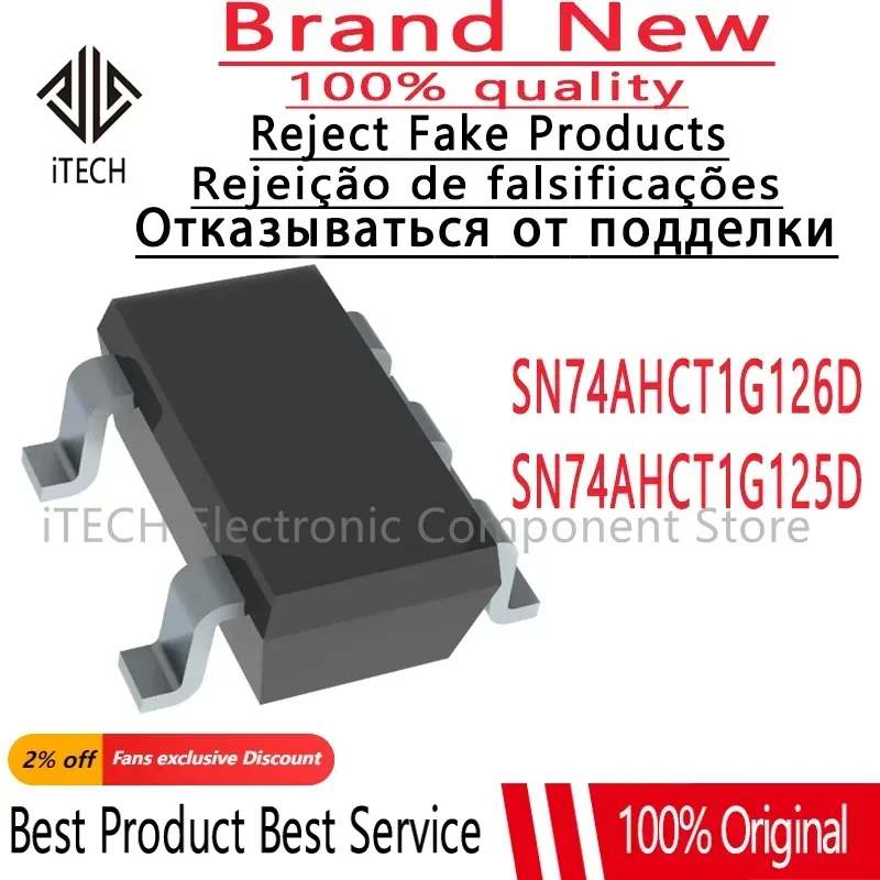20-50 sztuk 100% nowy SN74AHCT1G126DBVR 74 ahct1g126 B263 B26S B26J B26G SN74AHCT1G125DBVR 74 ahct1g125 B253 B25S B25L B25J s25j sot-23-5 — zdjęcie produktu 2