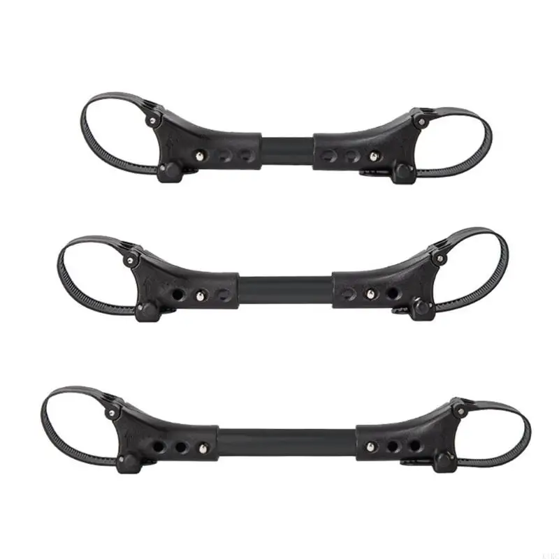 K1KC 3Pcs Twin Baby Stroller Connector Universal Joints Infant Cart Strap Linker Hook