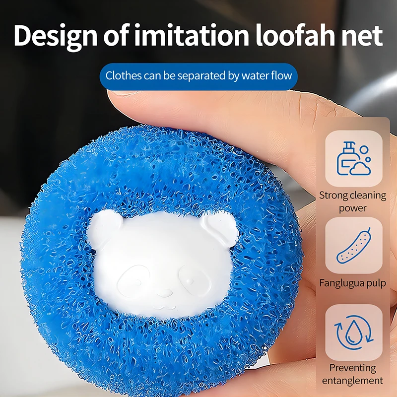 Pet Hair Remover Reusable Ball Cat Hair Remover Laundry Washing Machine Filter Wool Sticker  Pet Fur Lint Catcher Home