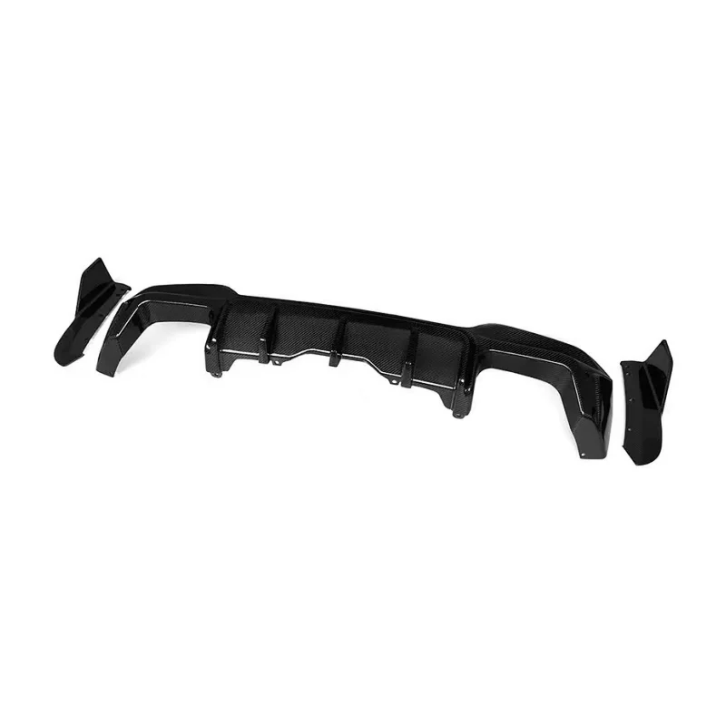 Upgraded SQ style dry carbon fiber rear lip diffuser rear corner body kit for BMW X3M F97 body kit