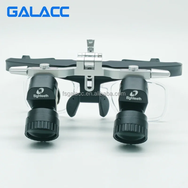 الجملة الطبية خفيفة الوزن 5x دينتا Loupes قصر النظر الاستجماتيزم تفصيل الأسنان الطبية Loupes