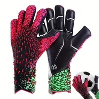 Guantes de portero de fútbol para niños y adultos, látex grueso, protección profesional, antideslizantes, guantes de portero de fútbol