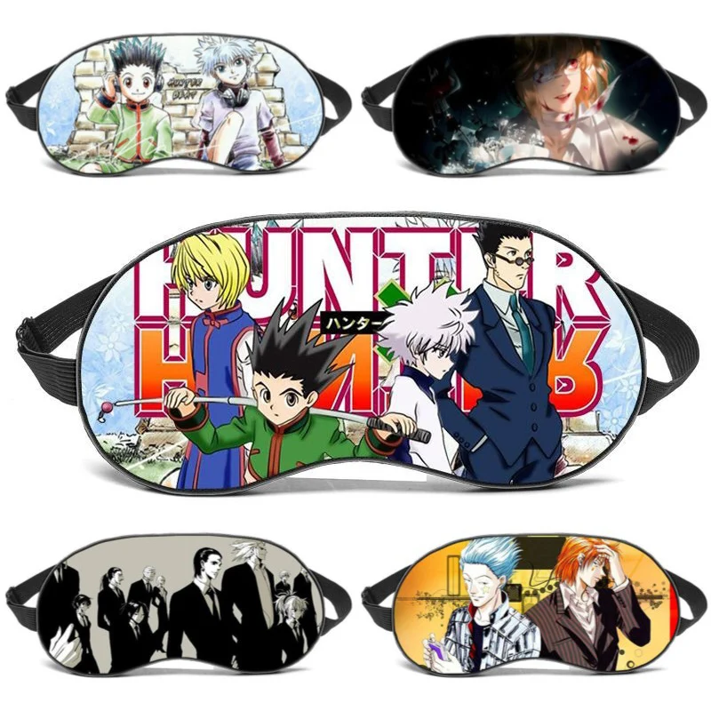 Hunter x Hunter Anime Ultra-Soft Eye Patch Shade Sleeping Blindfold Breathable Eyes Mask Cover Cosplay