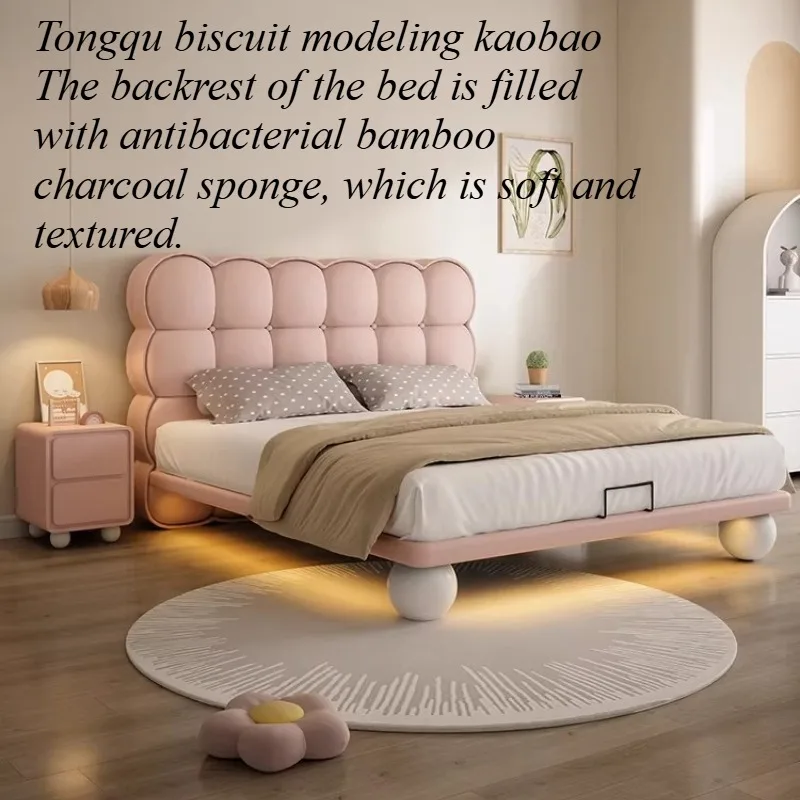 Frame Twin Bed Minimalist Nightstands Queen Size Modern Bed Storage Luxury Muebles Para Dormitorio Bedroom Furniture Accessories