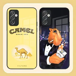 cigarette brand camel Phone Case for Samsung S24 Ultra S23 S22 S20 Fe S21 Plus Galaxy A54 A34 A24 A53 M54 Note 20 Back Cover