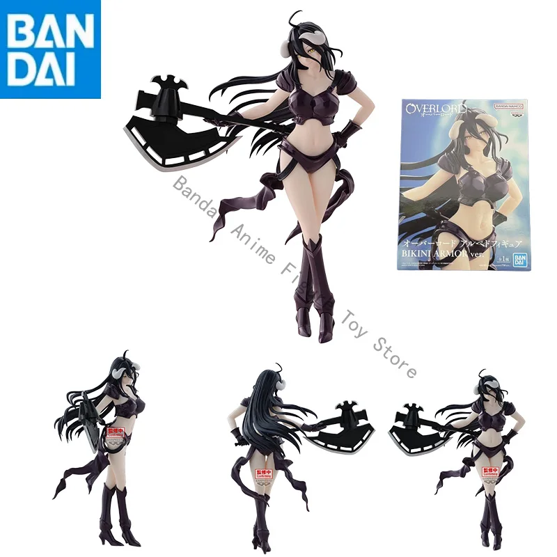 

in stock Original Genuine BANDAI NAMCO BANPRESTO OVERLORD BIKINI ARMOR ver albedo PVC 20cm Figure model Collector Figurine Toys