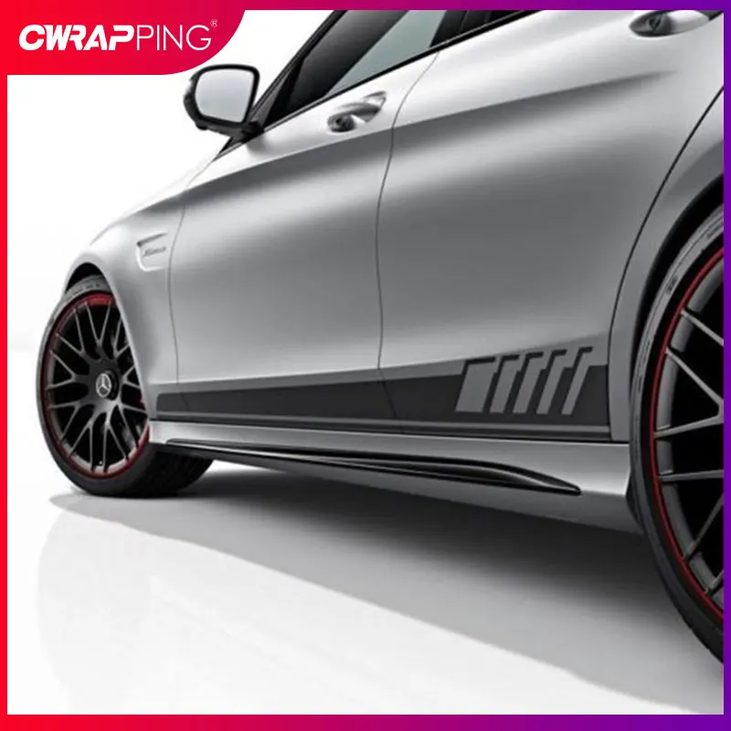 

Car Stripe Stickers Side Body Decoration Vinyl Long Strip Door Decal Double Sided Tape for Auto Accessories Decoration Stickers