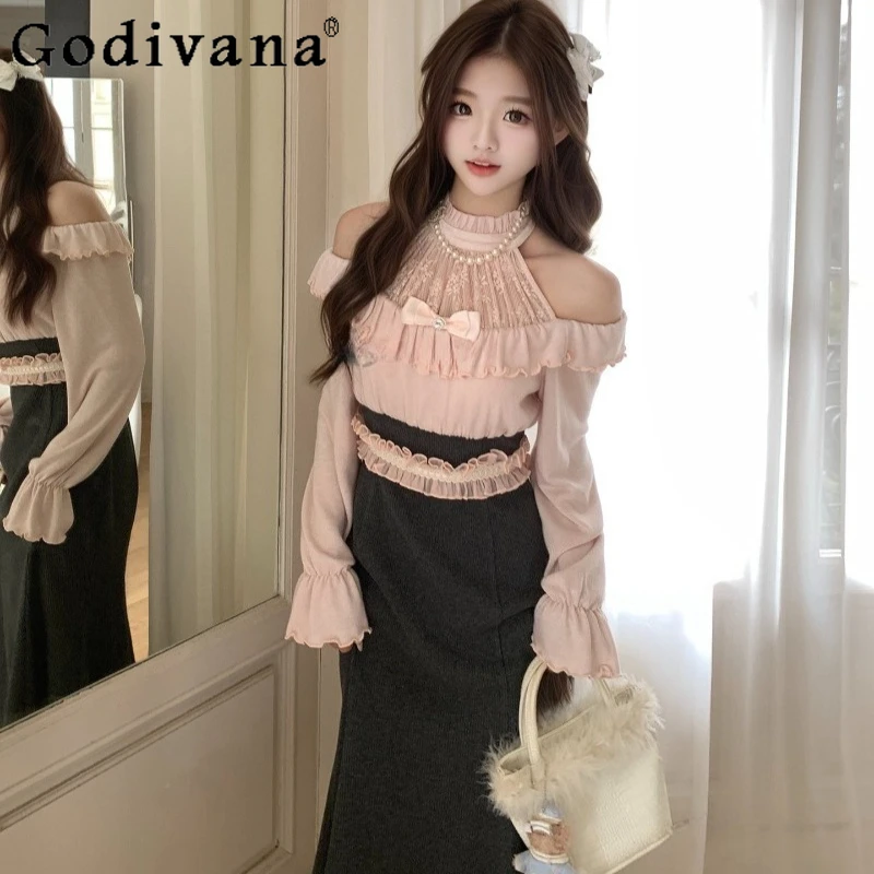 

Нежное и прозрачное платье Лолиты в оригинальном стиле, кружевное милое платье в японском стиле для девочек, женское милое платье принцессы розового и черного цвета