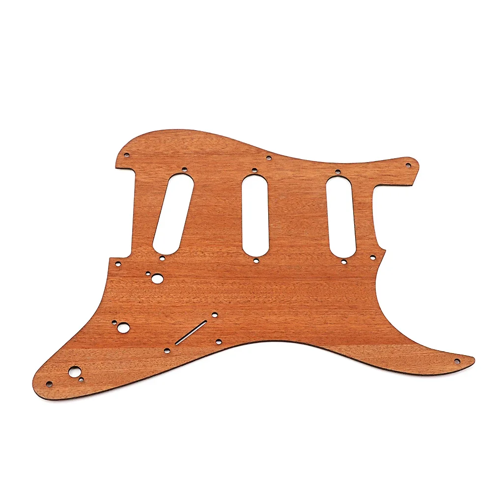 1 pcs SSS Guitar Pickguard  8 Hole Wood Guitar Pickguard  for Strat guitar accessories