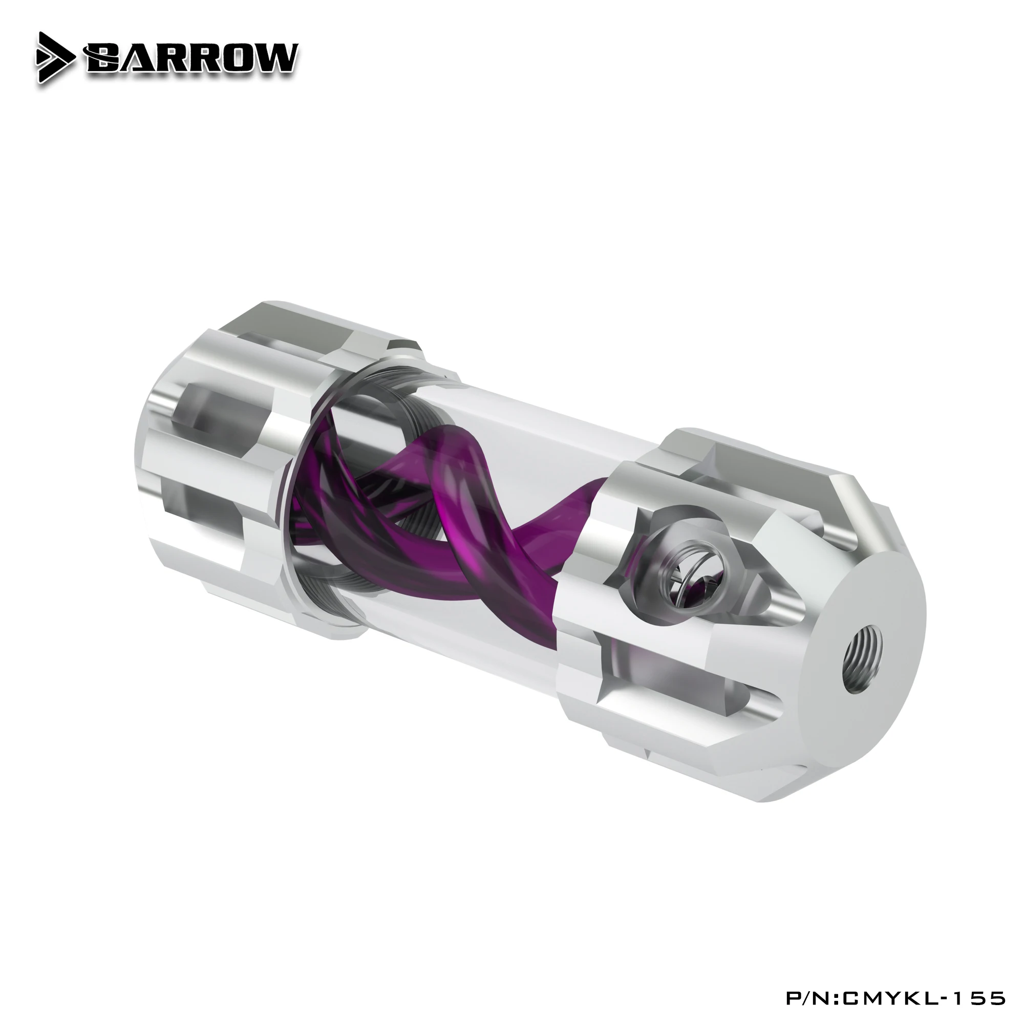 Imagem -04 - Barrow T-virus Water Cooling Composite Tanque Transparente do Reservatório 155 mm Multicolor Cmykl155