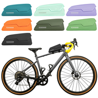 Bicycle Magnetic Lid Top Tube Bag Waterproof Cycling Pouch Bike Frame Bag for Mountain Road Bike