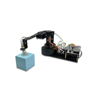 STEAM educ robot robotic arm DIY Metal trolley kit  for school