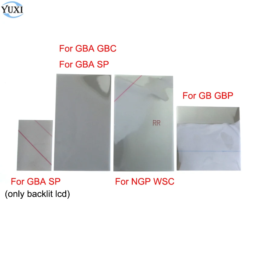 

YuXi For Gameboy GB GBP GBC GBA SP Backlit Screen Modify Part Polarized Polarizer Filter Film Sheet For NGP WSC Polarizing Film