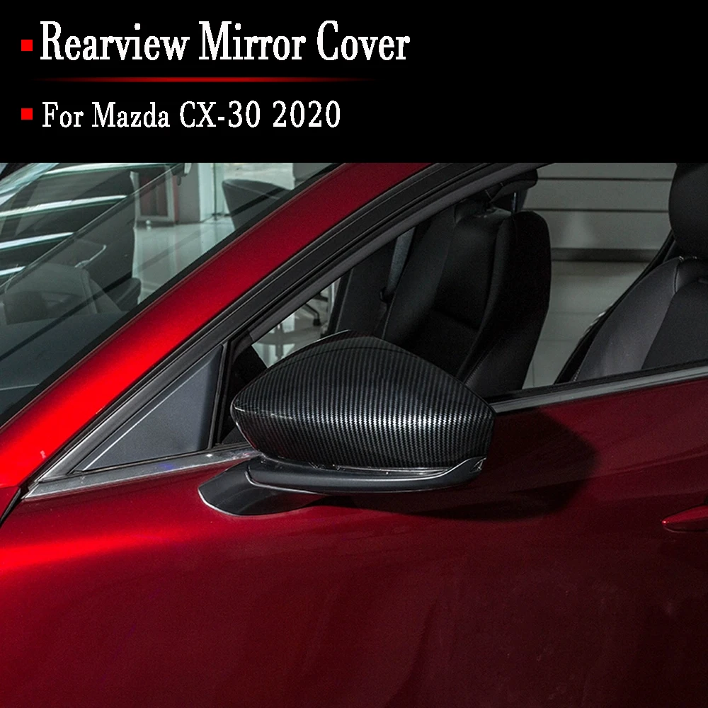 

Car Accessories For Mazda CX30 CX-30 Cx30 Door Side Rearview Mirror Cover Sticker Rearview Mirror Protection 2020 2022 2023 2024