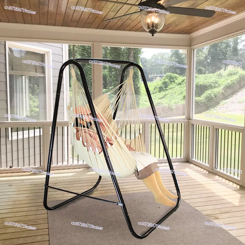 

Outdoor Hammock Courtyard Family Balcony Indoor Hammock Adult Children Hammock Rack Wholesale Thickened Load-bearing